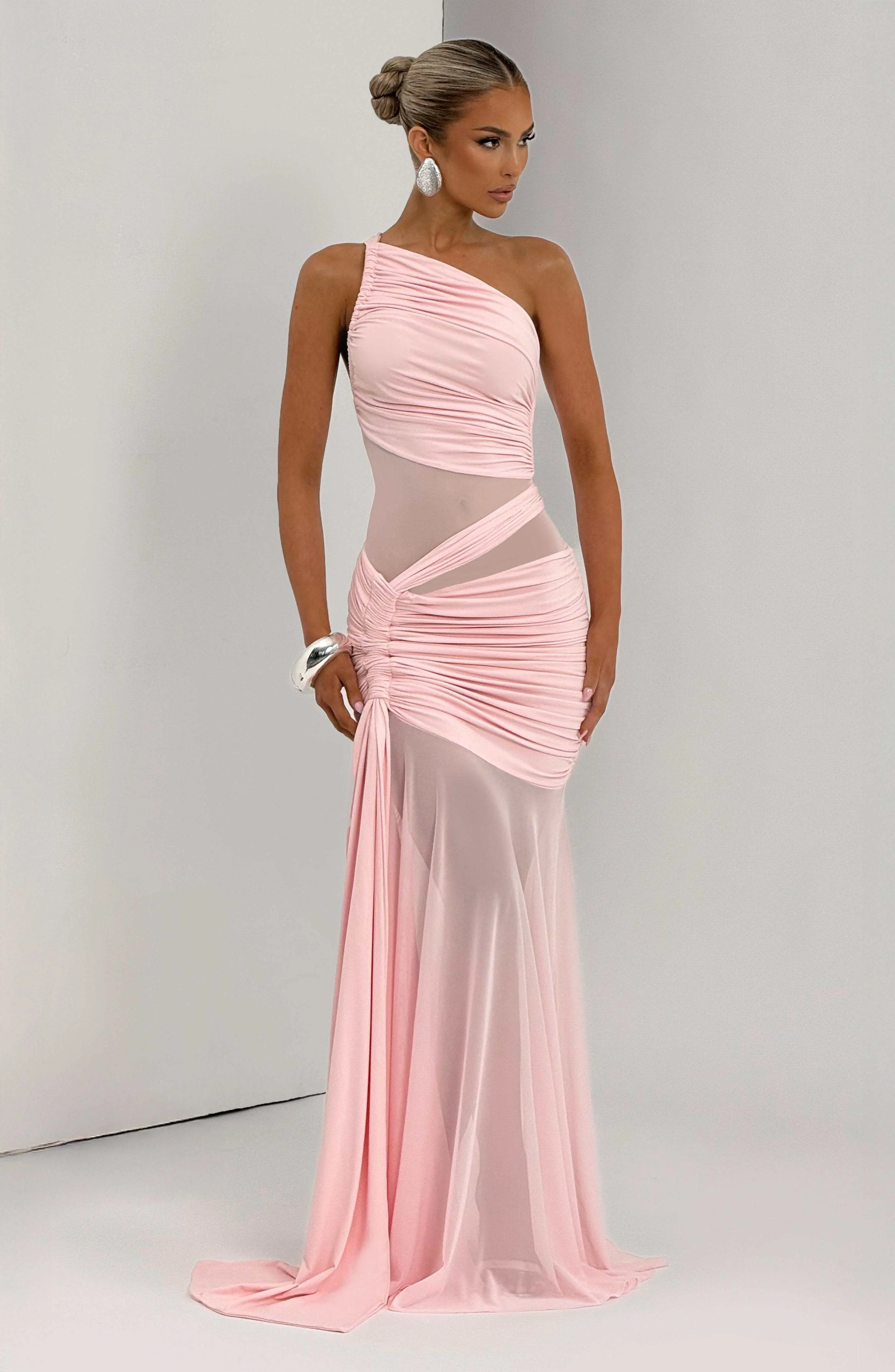Marianne Maxi Dress - Blush - Image 9