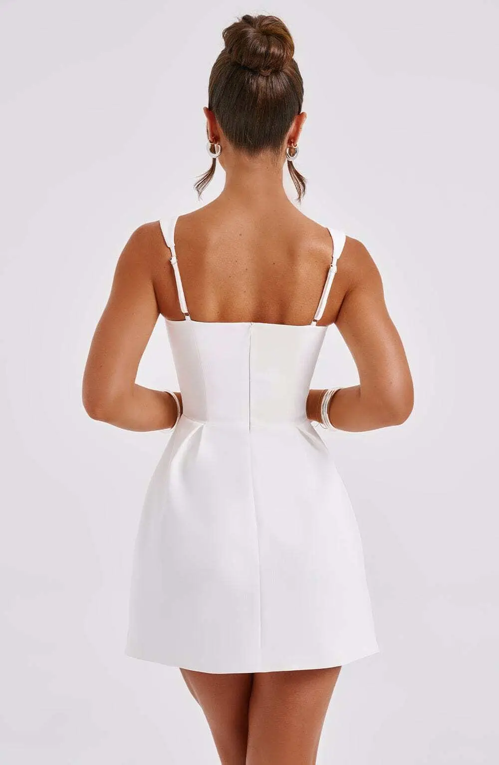 Janiyah Mini Dress - Ivory - Image 3