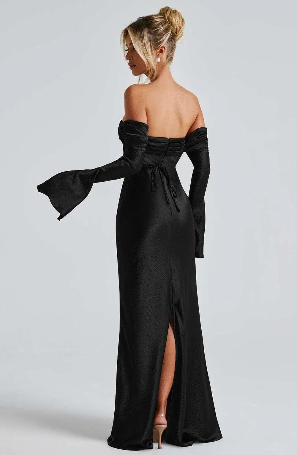 Selene Maxi Dress - Black - Image 2