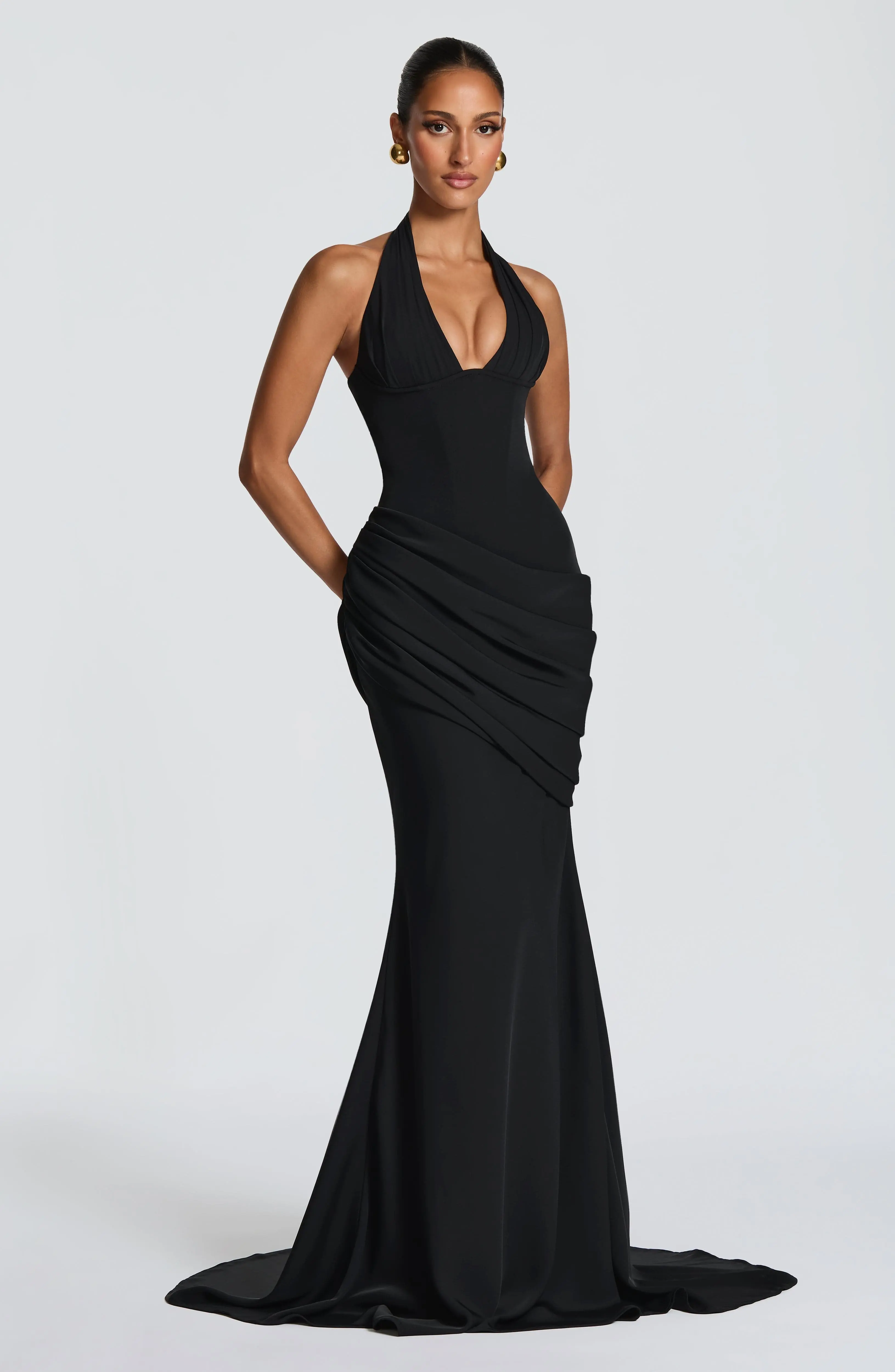Nehemia Gown - Black - Image 3