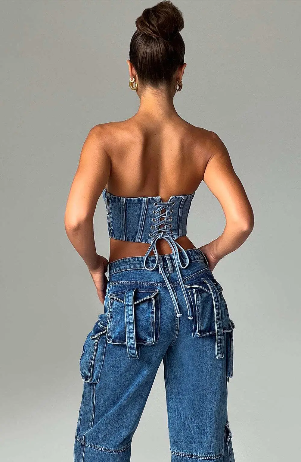 Yasie Corset - Dark Wash - Image 2