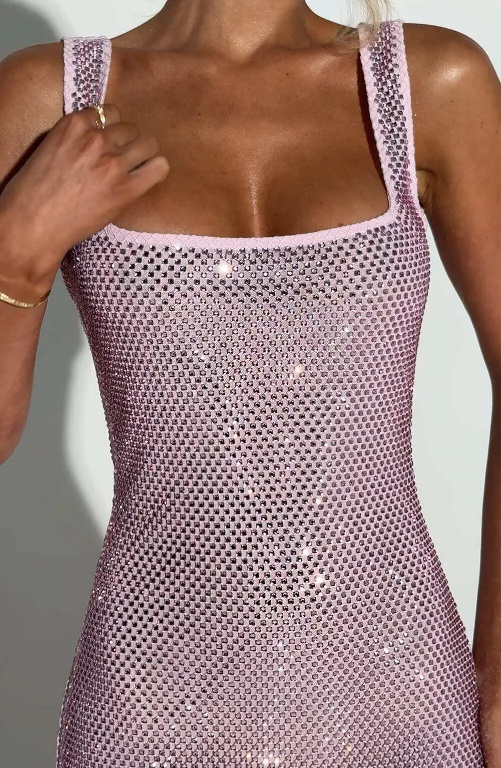 Petra Mini Dress - Pink - Image 3