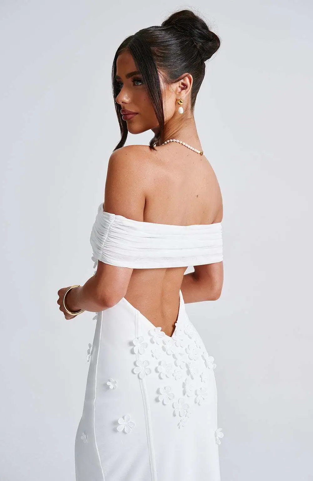 Milani Maxi Dress - Ivory - Image 12