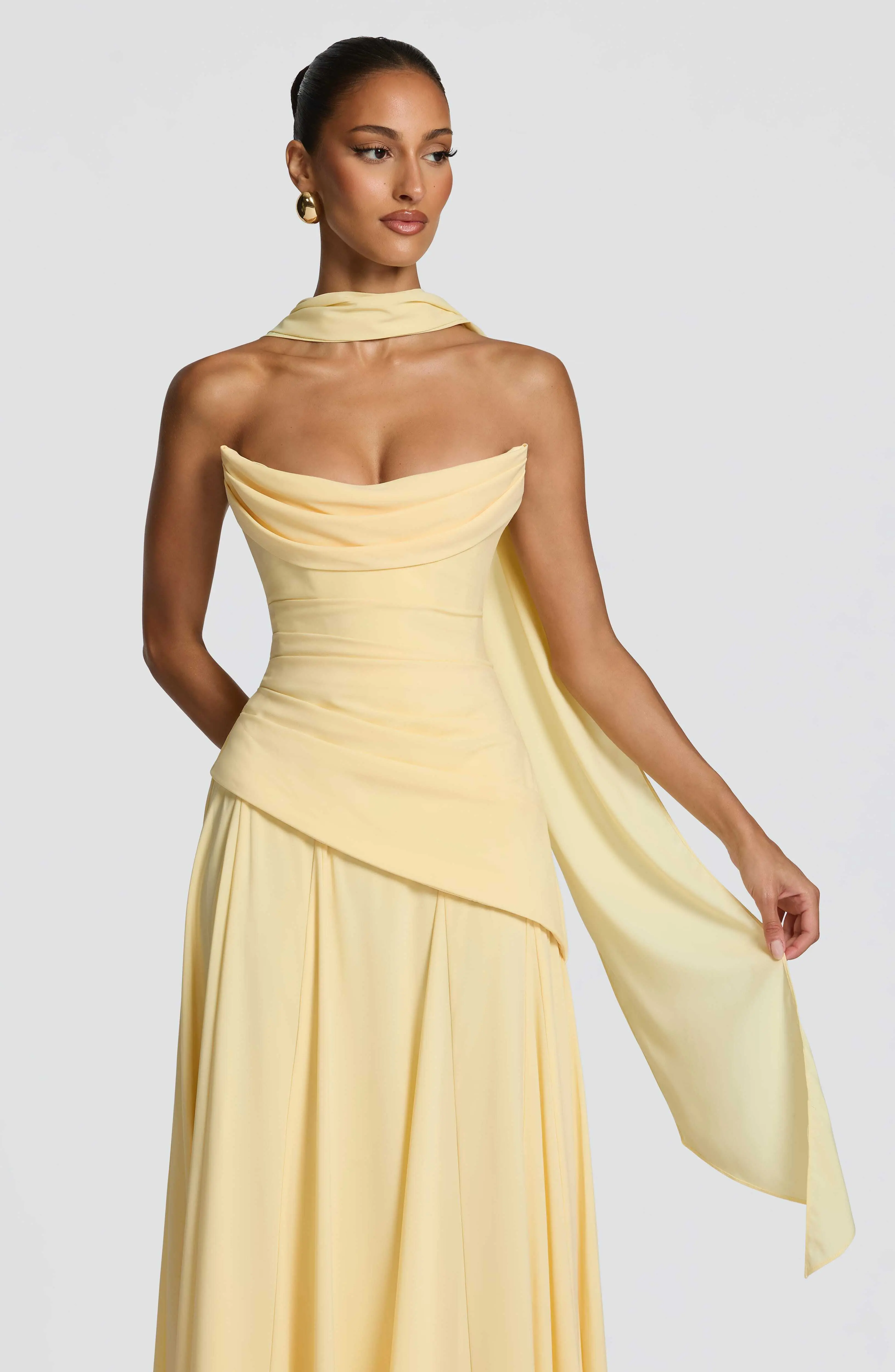 Mila Scarf - Lemon - Image 5