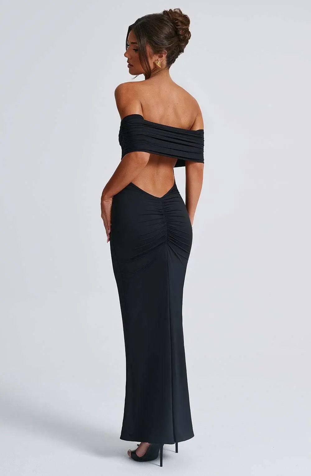 Belinda Maxi Dress - Black - Image 8