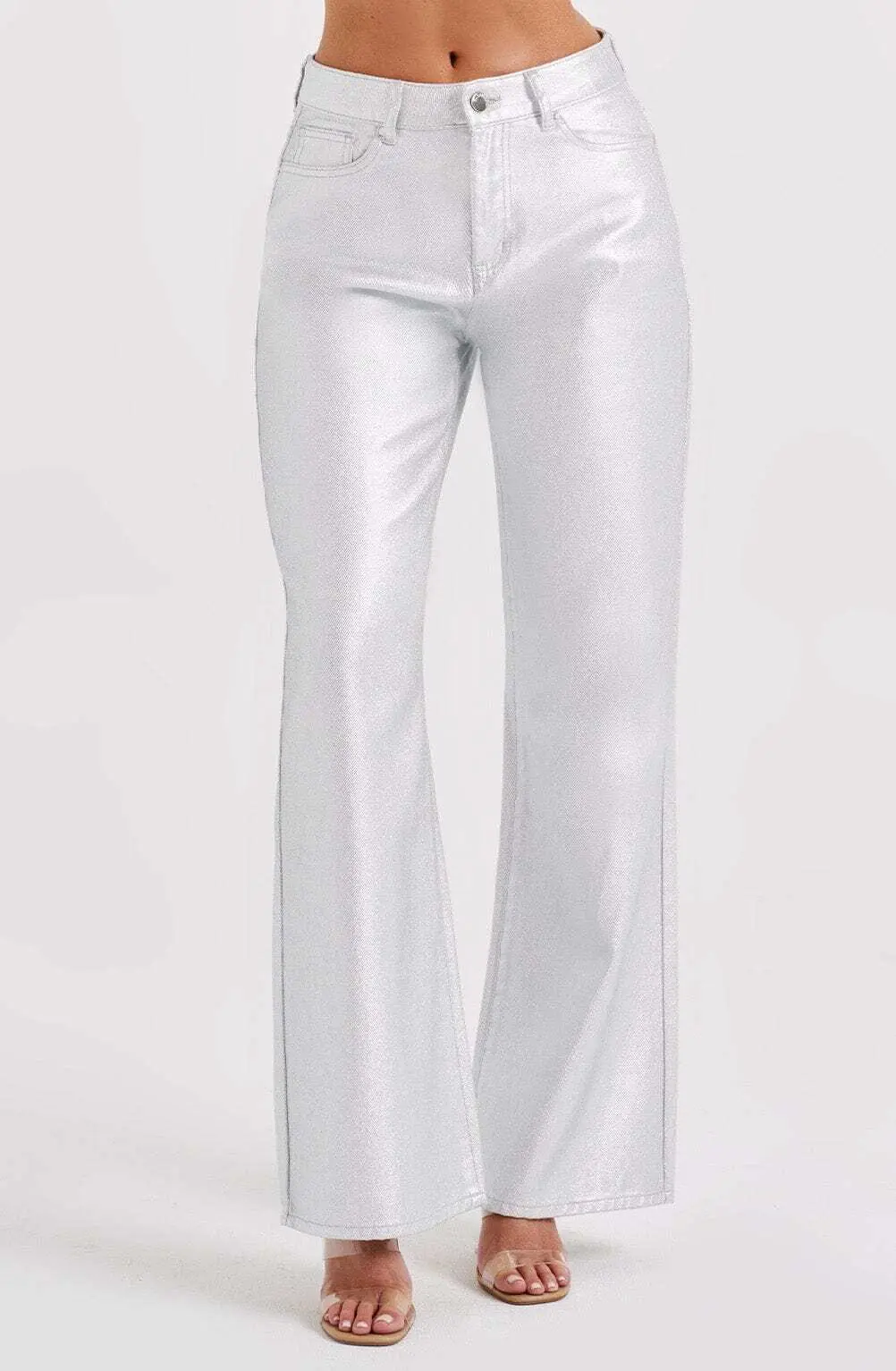 Cassidy Pant - Silver - Image 6