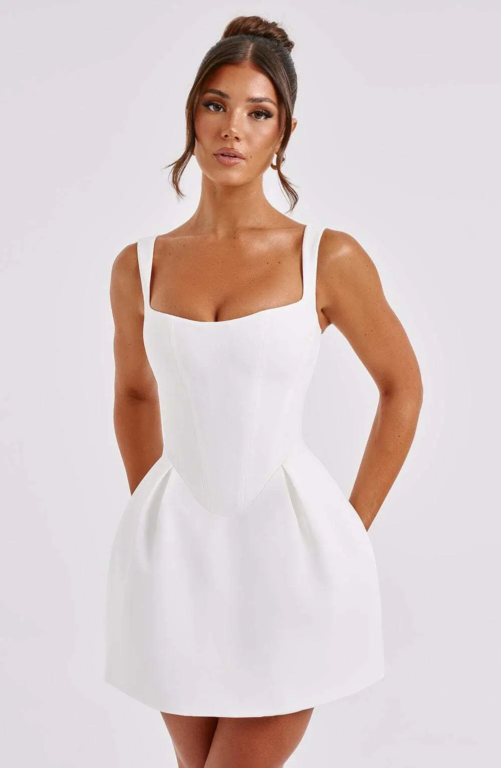 Janiyah Mini Dress - Ivory - Image 10