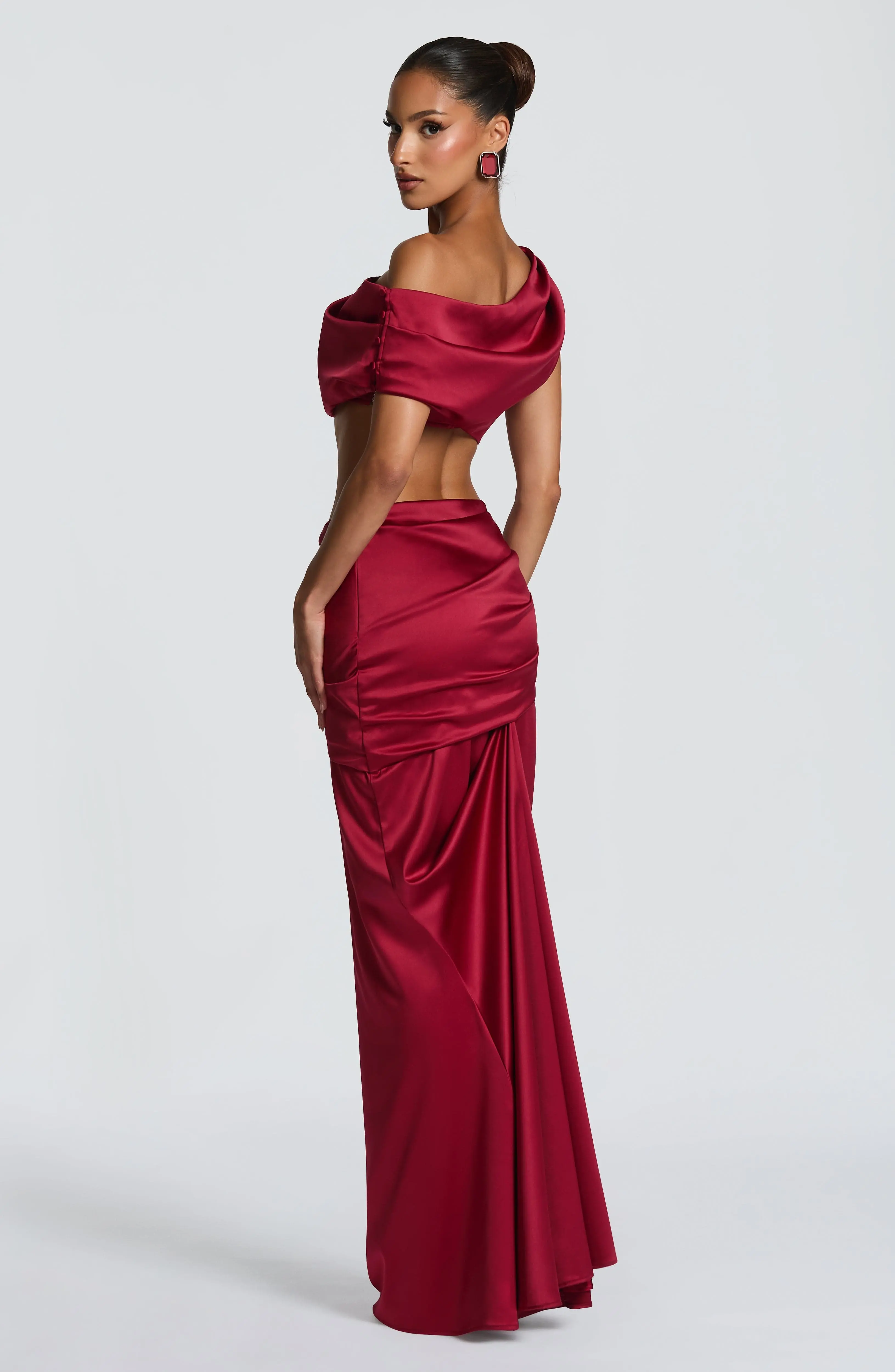 Edwina Top - Burgundy - Image 4