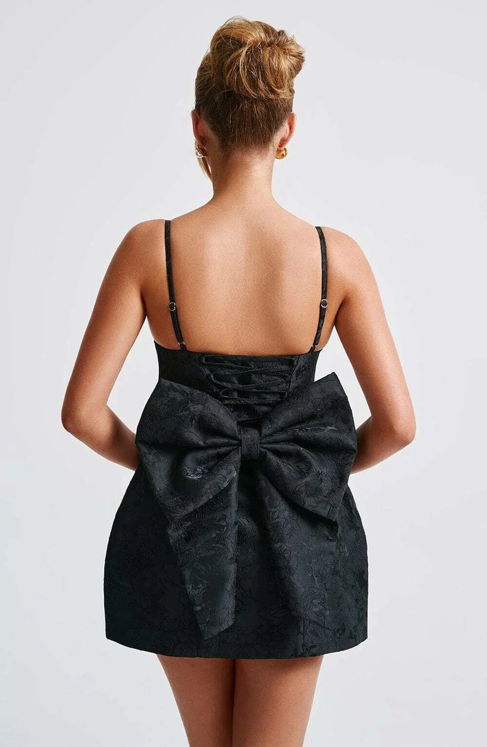 Zoella Mini Dress - Black - Image 6