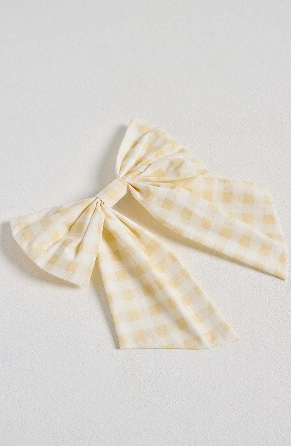 Mitzi Bow - Lemon Gingham - Image 2