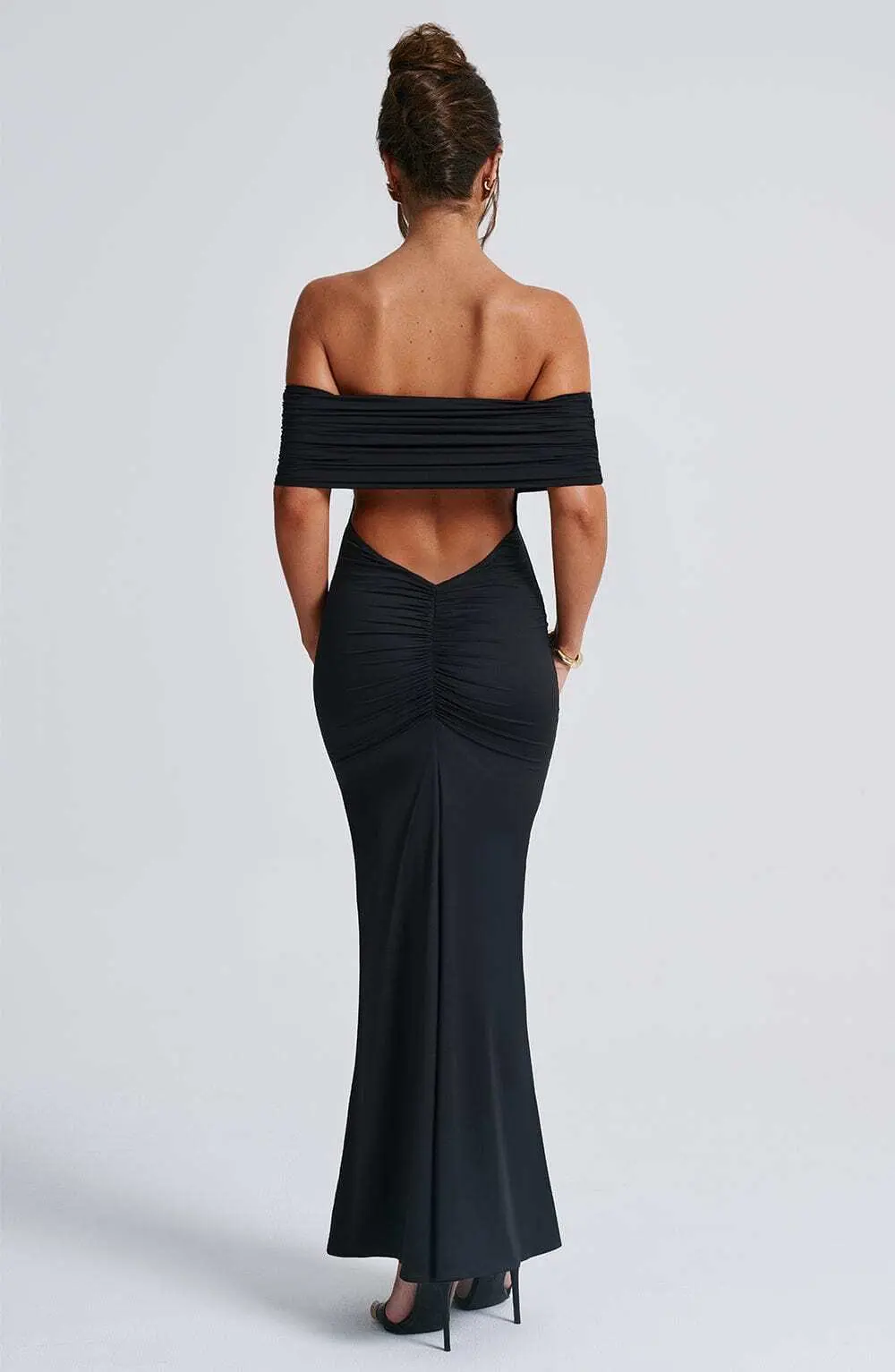 Belinda Maxi Dress - Black - Image 3