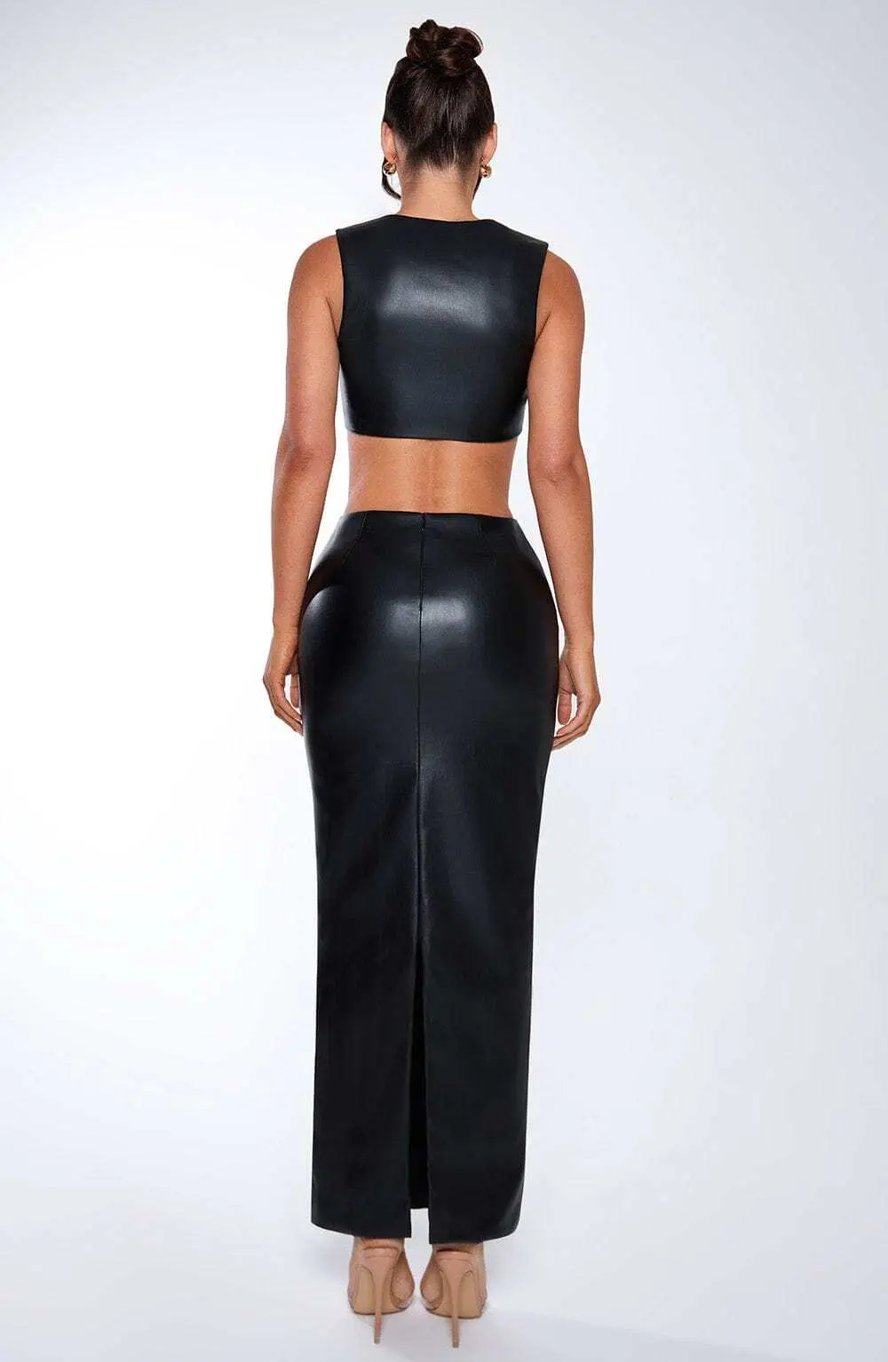 Odetta Maxi Skirt - Black - Image 10