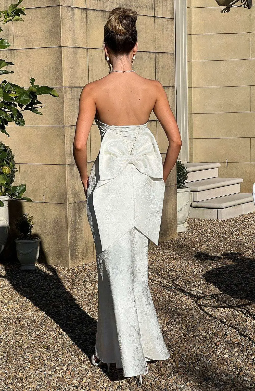 Felicity Maxi Dress - Ivory - Image 2