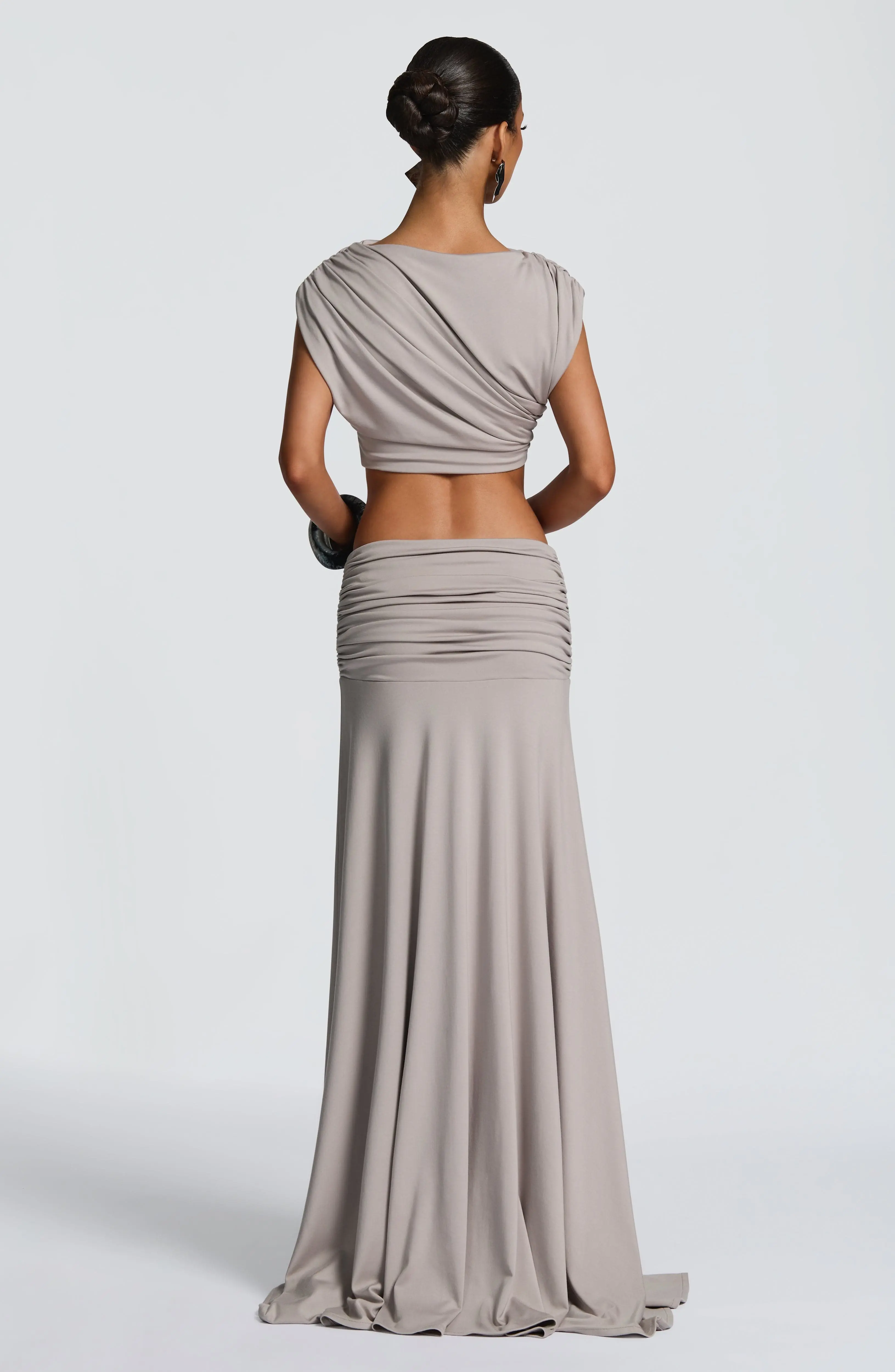 Amara Top - Light Grey - Image 2